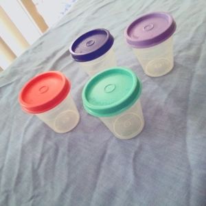 **BRAND NEW** TUPPERWARE'S TUPPER-MINI'S FOUR PIECE SET!